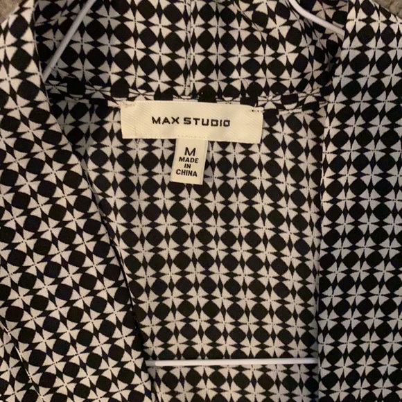 Set of Casual Work blouses - grey & black/white - Picture 3 of 4